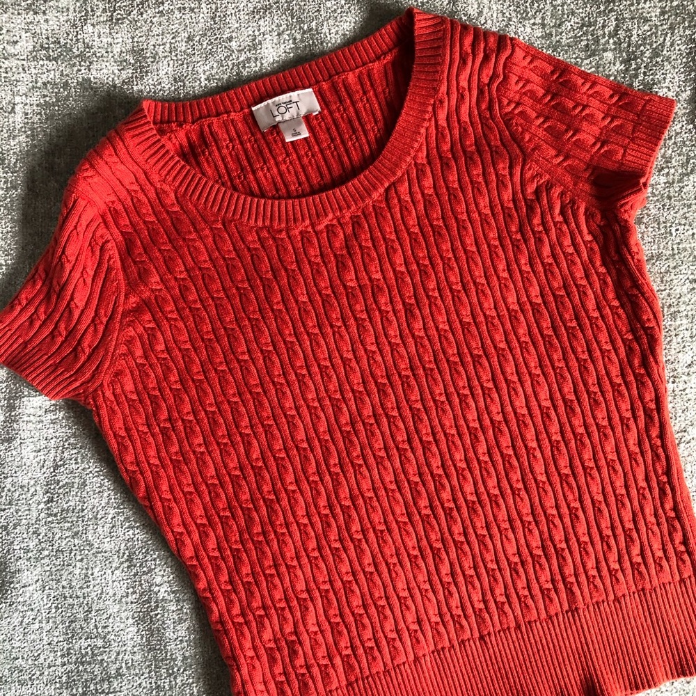 LOFT scoop neck sweater